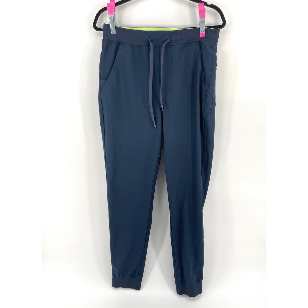 Birddogs Joggers Mens L Navy Blue Lined Athletic Pants Drawstring Waistband